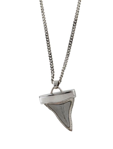 fake givenchy shark tooth necklace|how to spot givenchy clothing.